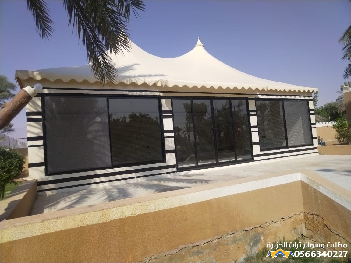 تركيب خيام في حي الصفا بجدة